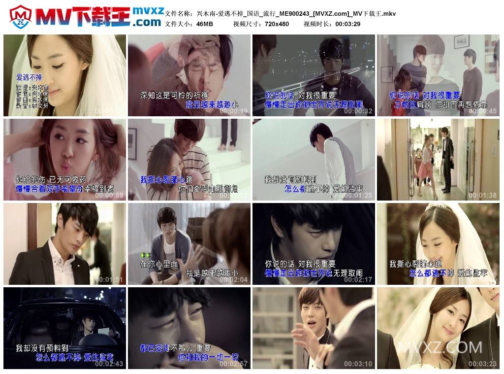 兴木南-爱逃不掉_国语_流行_ME900243